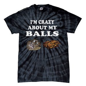 Ball Python Snake Baby Ball Python Breeders Tie-Dye T-Shirt