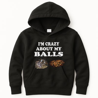 Ball Python Snake Baby Ball Python Breeders Kids Hoodie