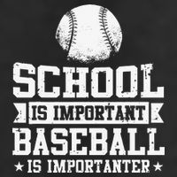 Baseball Player School Is Important Baseball Is Importanter 25L Jumbo Tote