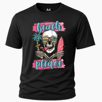 Beach Please Skeleton Vacation Funny Performance Shirt