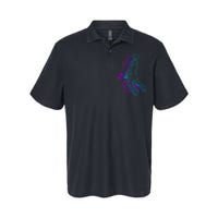 Basketball Player Slam Dunk Softstyle Adult Sport Polo