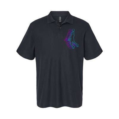 Basketball Player Slam Dunk Softstyle Adult Sport Polo