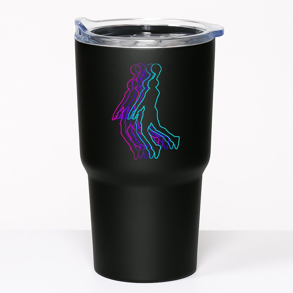 Basketball Player Slam Dunk Tumbler