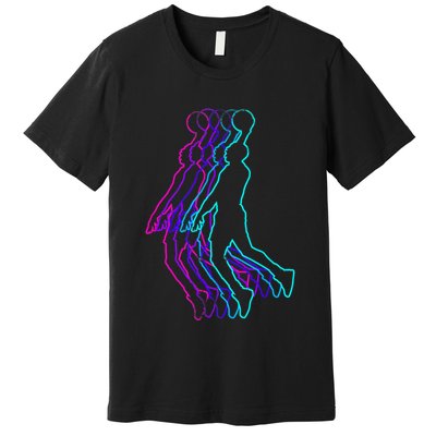 Basketball Player Slam Dunk Premium T-Shirt