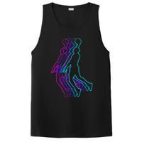 Basketball Player Slam Dunk PosiCharge Competitor Tank