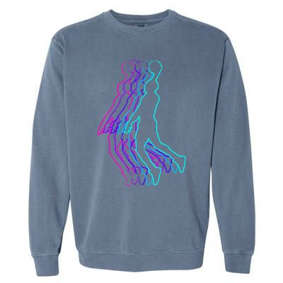 Basketball Player Slam Dunk Garment-Dyed Sweatshirt