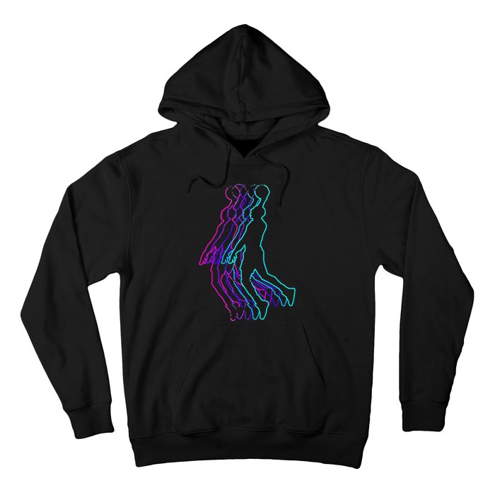 Basketball Player Slam Dunk Teens Hoodie