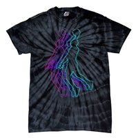 Basketball Player Slam Dunk Teens Tie-Dye T-Shirt