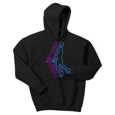 Basketball Player Slam Dunk Teens Kids Hoodie