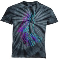 Basketball Player Slam Dunk Teens Kids Tie-Dye T-Shirt