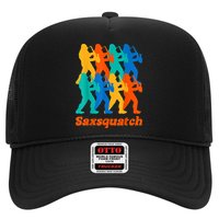 Bigfoot Playing Saxophone Saxsquatch Hat