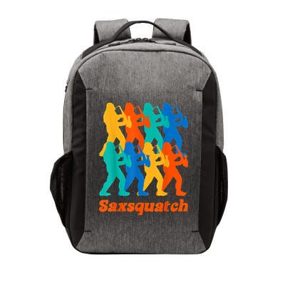 Bigfoot Playing Saxophone Saxsquatch Vector Backpack