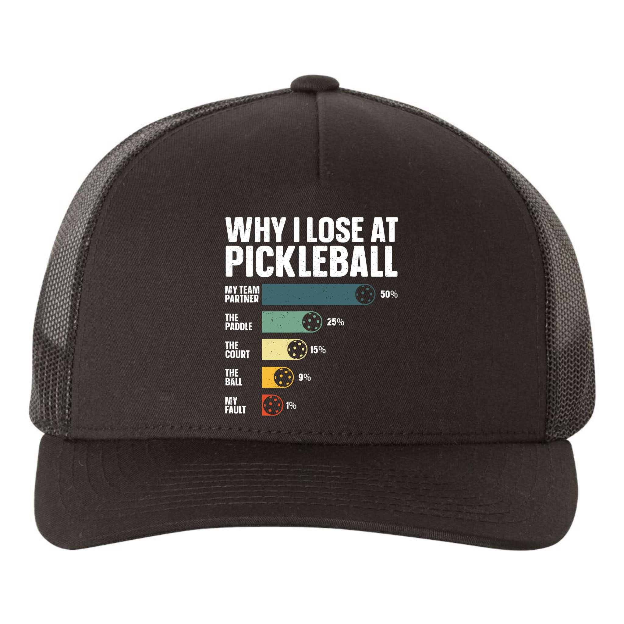 Best Pickleball Sport Pickleball Player Yupoong Adult 5-Panel Trucker Hat