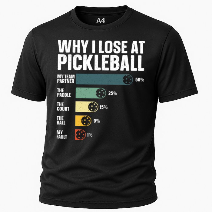 Best Pickleball Sport Pickleball Player Cooling Performance Crew T-Shirt