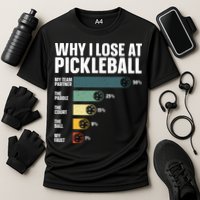 Best Pickleball Sport Pickleball Player Cooling Performance Crew T-Shirt