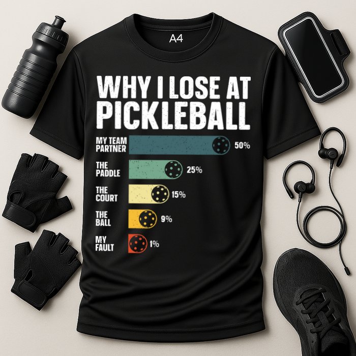 Best Pickleball Sport Pickleball Player Cooling Performance Crew T-Shirt