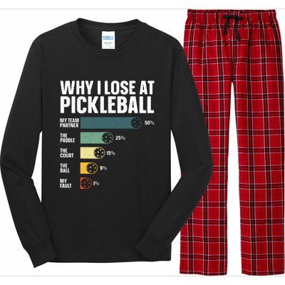 Best Pickleball Sport Pickleball Player Long Sleeve Pajama Set