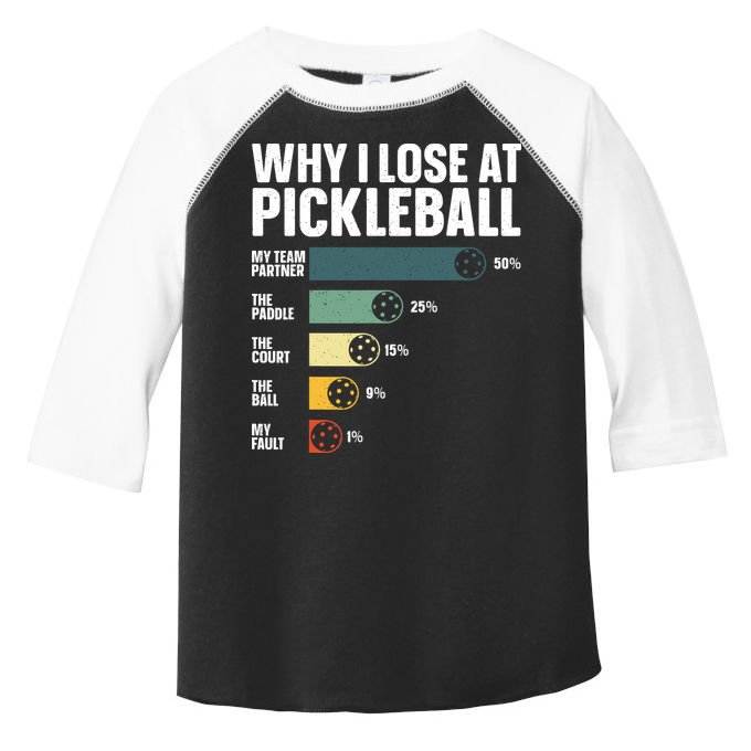 Best Pickleball Sport Pickleball Player Toddler Fine Jersey T-Shirt