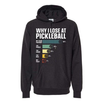 Best Pickleball Sport Pickleball Player Premium Hoodie