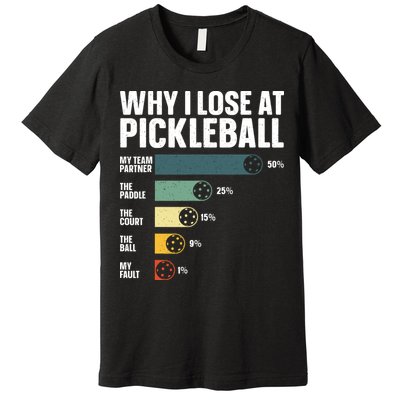 Best Pickleball Sport Pickleball Player Premium T-Shirt