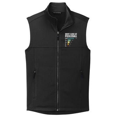 Best Pickleball Sport Pickleball Player Collective Smooth Fleece Vest