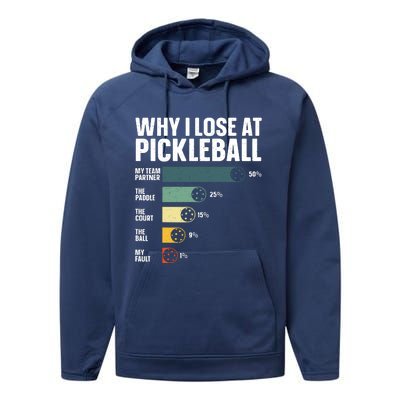 Best Pickleball Sport Pickleball Player Performance Fleece Hoodie