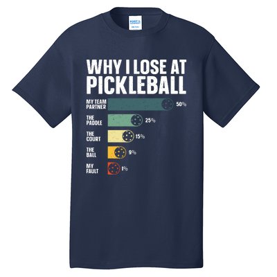 Best Pickleball Sport Pickleball Player Tall T-Shirt