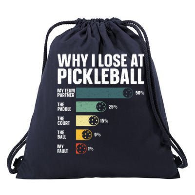 Best Pickleball Sport Pickleball Player Drawstring Bag