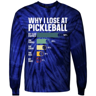 Best Pickleball Sport Pickleball Player Tie-Dye Long Sleeve Shirt