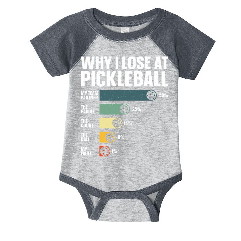 Best Pickleball Sport Pickleball Player Infant Baby Jersey Bodysuit