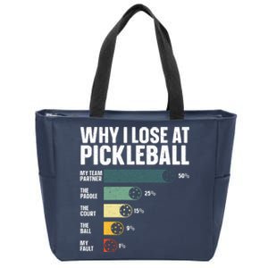 Best Pickleball Sport Pickleball Player Zip Tote Bag