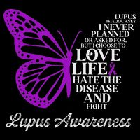 Butterfly Purple Systemic Lupus Erythematosus Awareness Impact Tech Backpack