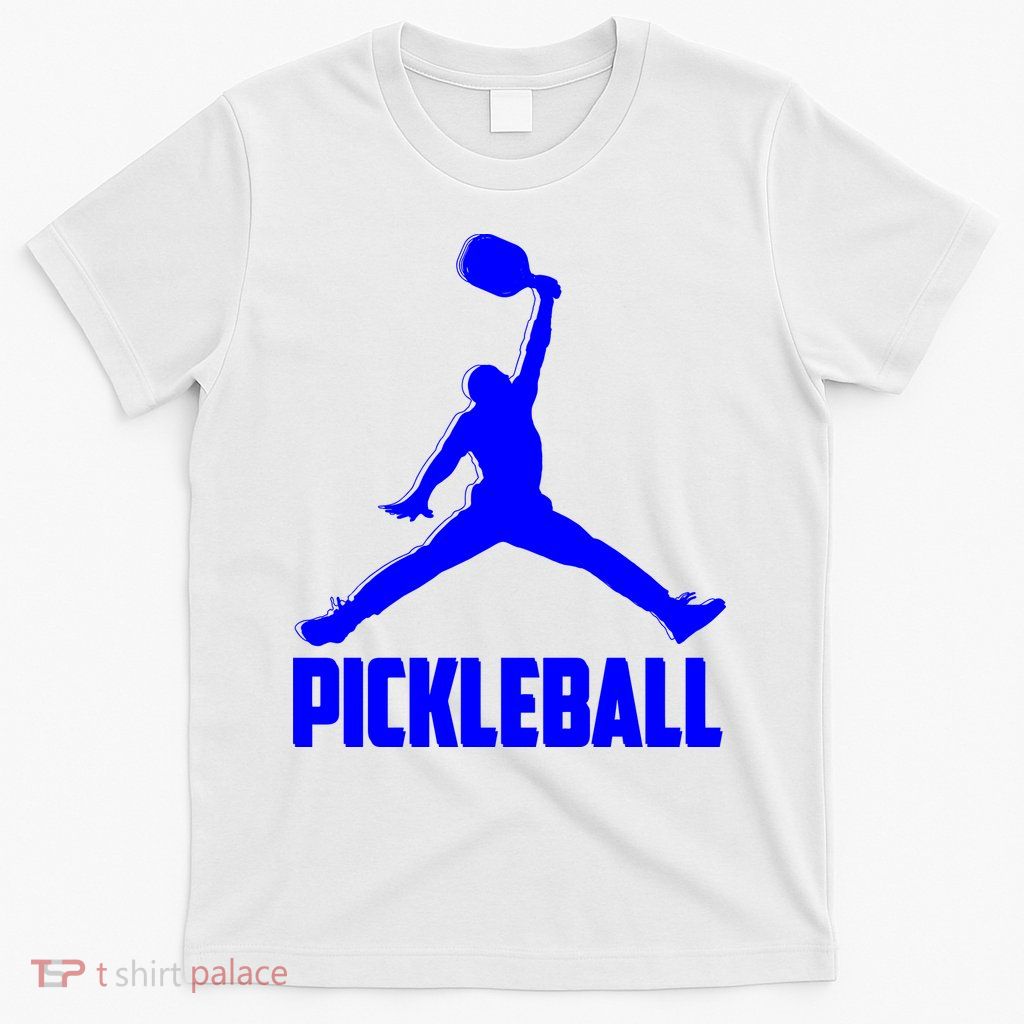 Blue Pickleball Sports Logo T-Shirt