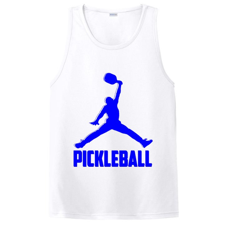 Blue Pickleball Sports Logo PosiCharge Competitor Tank