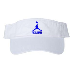 Blue Pickleball Sports Logo Valucap Bio-Washed Visor