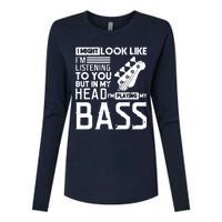 Bass Player Shirts Men Gift For Bass Guitar Player Bassist Womens Cotton Relaxed Long Sleeve T-Shirt