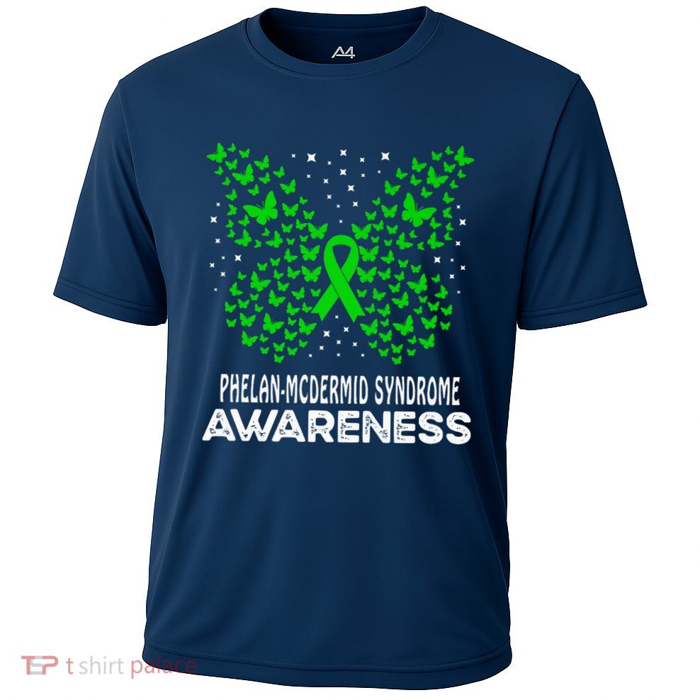 Butterfly Phelan-Mcdermid Syndrome Awareness Cooling Performance Crew T-Shirt