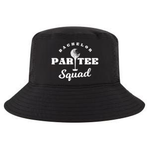 Bachelor Par-Tee Squad | Funny Golf Bachelor Party Pun Gift Cool Comfort Performance Bucket Hat