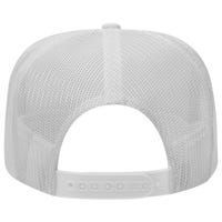 Bloody Problem Solved Halloween Scary Horror Print Effect High Crown Mesh Back Trucker Hat