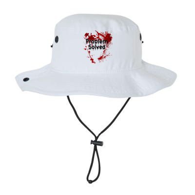 Bloody Problem Solved Halloween Legacy Cool Fit Booney Bucket Hat