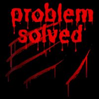 Bloody Problem Solved Halloween Scary Horror Print Effect Backpack