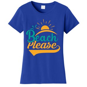 Beach Please Summer Sun Gift Women's T-Shirt