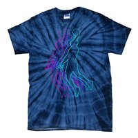 Basketball Player Slam Dunk Tie-Dye T-Shirt