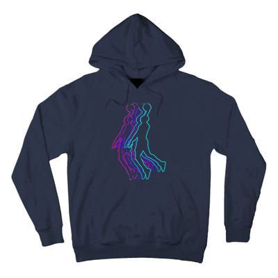 Basketball Player Slam Dunk Tall Hoodie