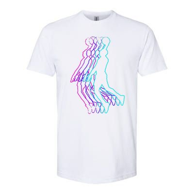 Basketball Player Slam Dunk Softstyle® CVC T-Shirt