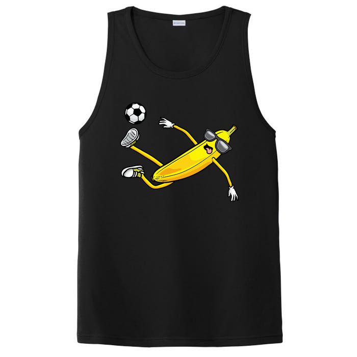 Banana Playing Soccer Fruit Soccer Player PosiCharge Competitor Tank