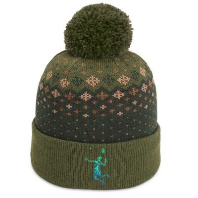 Badminton Player Shuttlecock Men The Baniff Cuffed Pom Beanie