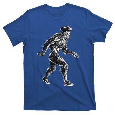 Bigfoot Pirate Sasquatch Big Foot Spooky For Halloween T-Shirt