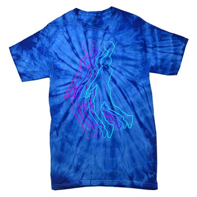 Basketball Player Slam Dunk Tie-Dye T-Shirt