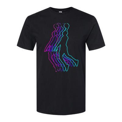 Basketball Player Slam Dunk Softstyle® CVC T-Shirt